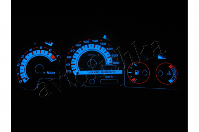 Ford Escort MK5 и MK6 светодиодные шкалы (циферблаты) на панель приборов