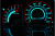 Ford Escort MK4 светодиодные шкалы (циферблаты) на панель приборов