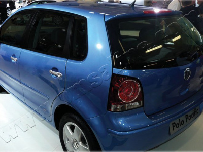 Volkswagen Polo (2009-) хромированные накладки на дверные ручки из нержавеющей стали