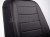 Skoda Rapid (14–) Чехлы на сиденья (экокожа), цвет - чёрный (седан, цельная)